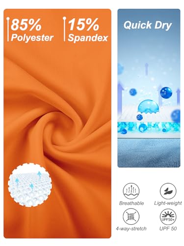 DEVOROPA Girls Tennis Skirts Stretch Adjustable Waist Youth Golf Athletic Pleated Skorts Lining Kids Cheer Shorts Pocket3