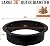 KODOM 36Inch Dia Fire Pit Ring, Large Round Fire Pit Liner, Heavy Duty Solid Steel Fire Pit Insert DIY Campfire Ring Above-Ground or In-ground