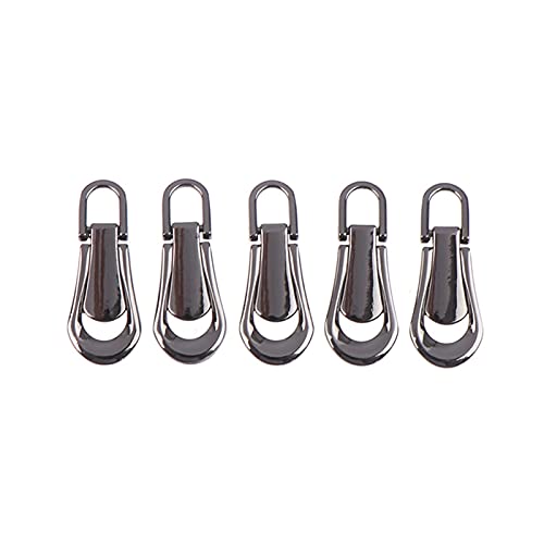 Lot fermetures éclair amovibles métal kit réparation curseur détachable 5#