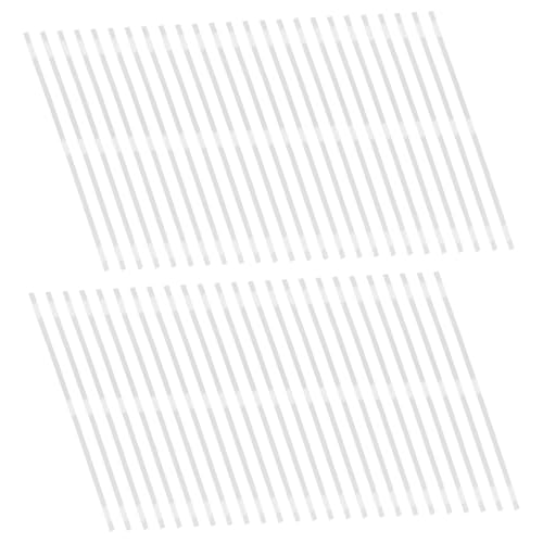 NAMOARLY Versatile Book Binding Glue Strips 50pcs Hot Melt Adhesive Strips Bookbinding Glue for Contracts Documents Magazines Photos