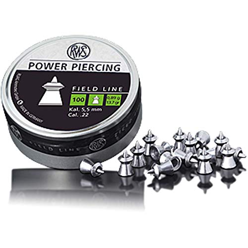 RWS Lata de 100 balines, destaca por la Alta energía en el Objetivo, Ideal para Tiro pliking, Calibre 5,5 mm, 132300932