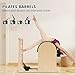 Dawot Ladder Barrel Pilates Equipment Pilates Barrel Ladder Barrel Exercise Equipment for Home Workout Yoga Fitness Gym Strength and Flexibility Use
