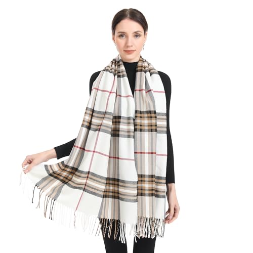 Women Winter Scarf Warm Soft Cashmere Feel Giant Shawl Wrap Stole