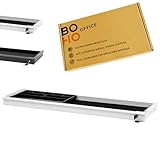 boho office® Schreibtisch Schublade weiß – abschließbar mit Schloss, inkl. Organizer & Filz, Untertisch-Schublade für Büro & Home-Office, Breite 86,8 cm
