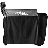 Traeger Century 885 Full‑Length Grill Cover, Heavy‑Duty Weather‑Resistant Outdoor BBQ Cover, Custom Fit Protection for Traeger Century 885 Pellet Grills