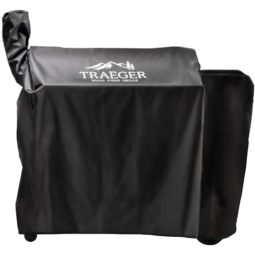 Traeger Century 885 FullLength Grill Cover HeavyDuty WeatherResistant Outdoor BBQ Cover Custom Fit Protection for Traeger Century 885 Pellet Grills