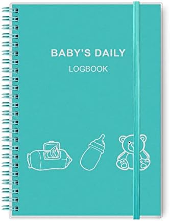 Baby's Daily Log Book - A5 Baby Tracker for Newborns, Schedule for Tracking Newborn Baby's Daily Routine, 150 Easy to Fill Pages Track and Monitor Nursing, Sleep, Feeding, Diapers, Pumping and More