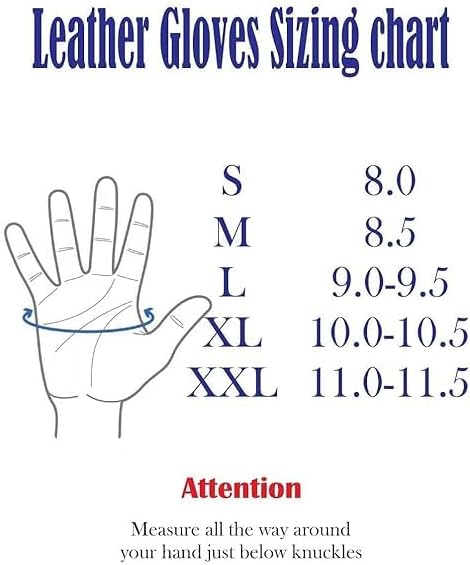 Men's Dress Leather Gloves - Image 3