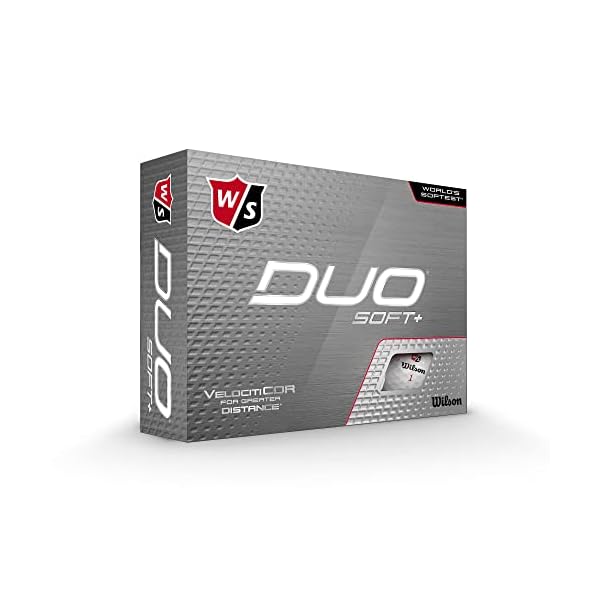 DUO SOFT+ WHITE 12- GOLF BALL