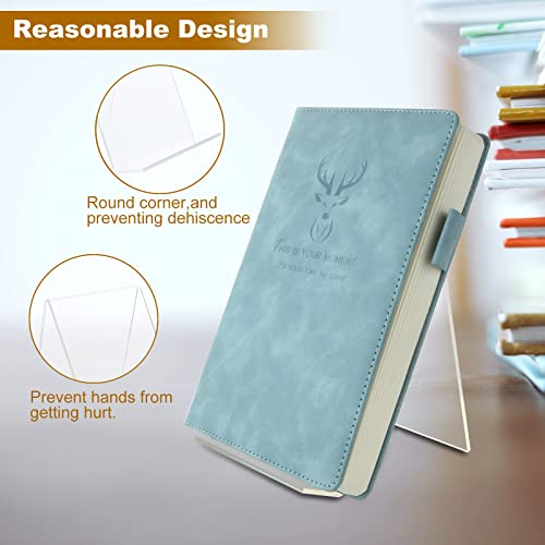 Dajave 6 Pack 4X6 Inch Acrylic Book Stands, Clear Acrylic Easel Display Stand, Clear Book Tablet Holder For Displaying Pictures, Books,Notebooks, Cd, Artworks #TOP2