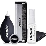 Vinyl Record Cleaner Kit 5-in-1,Anti Static Carbon Fiber Vinyl Record Cleaning Brush,Turntable Stylus Cleaning Gel,Air Blower Cleaner,Cleaning Cloth,Cleaning Solution Liquid,Vinyl Record Cleaning Kit