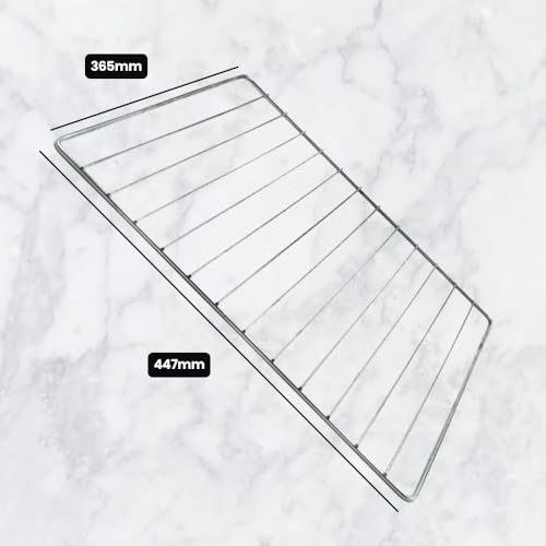 Anakel Home Backofenrost/Ofengitter Universal – 447 x 365 mm – Ersatzteil kompatibel mit allen Marken und Modellen – Backofen Gitter robust und langlebig – Originalcode C0081578