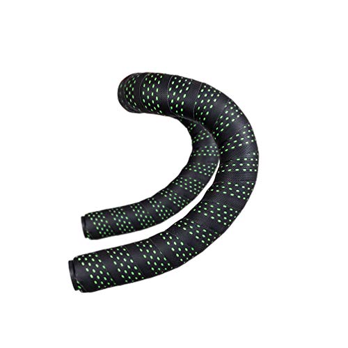 Jaswill Bike Handlebar Tapes, Road Bicycle Bar Tape, Eva Handle Wraps For Road Cycling Handlebars 2 Rolls (Green) #TOP2