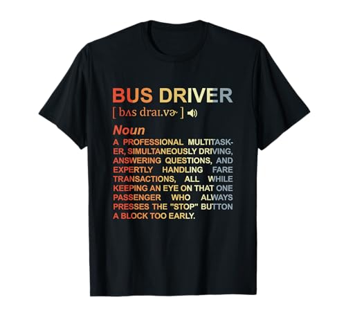 Conductor de autobús Camiseta