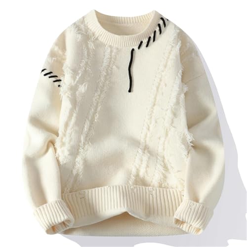 Men Thick Sweater Warm Pullover Pull Casual Knitted Sweaters Winter2