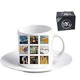 Para tazas personalizables como quieras, busca el código B01MRNQA6T. Apto para lavavajillas, aunque para una mayor duración de la impresión, se recomienda lavar a mano y sin detergentes agresivos.