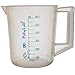600ml Polypropylene Pitcher with Handle, Blue Printed Graduations, Karter Scientific (Pack of 6)