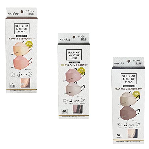 [яnishikin] BRILLIANTMAKEUPMASK 3Ď^oCJ[00ԁ{01ԁ{ 02 RZbg (v30)
