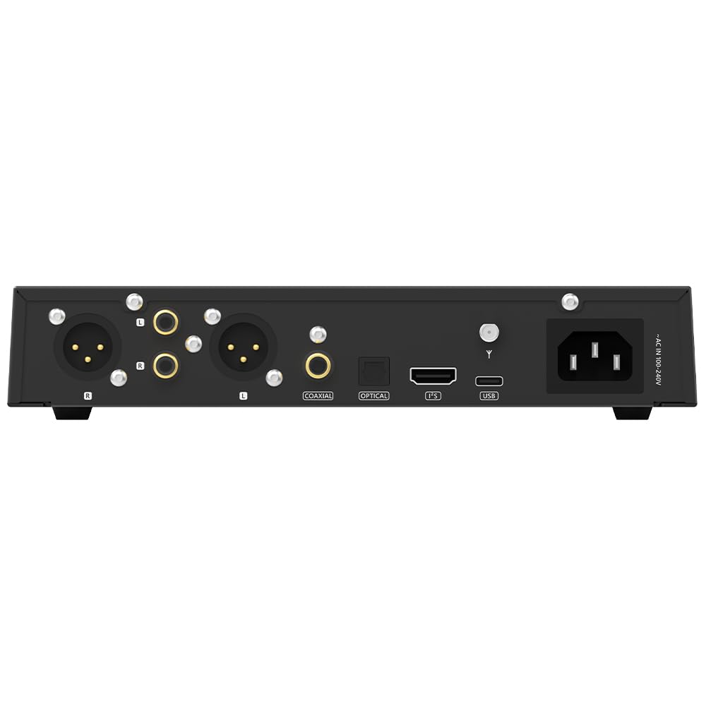 S.M.S.L SMSL DL300 AK4499EX+AK4191 Audio Decoder Amplificatore per cuffie, 4 toni, 6,35 mm/4,4 m, DOP, XU-316, supporto DSD, MQA, CD MQA, LDAC,apt-X HD, TND+N -124 dB,con telecomando