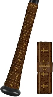 Clutch Sports Apparel All-Weather Bat Grip Tape, 1.1mm Cushioned & Non-Slip for Baseball & Softball, Durable & Multi-Sport Performance for Youth & Adult Players
