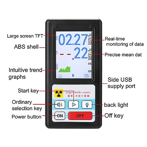 Compteur Geiger pour identifier les fuites de rayons X et radiations - 7