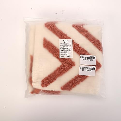 Lewondr P723314140582 Boho Throw Pillow Cover 18X18 Farmhouse Decorative Pillow Cover Irregular Rhombic Lattice Tufted Decorative Pillow Cover For Bed thumb #8