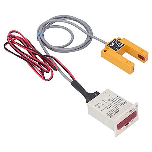 NDNCZDHC BEM-6H-30E4-CT Digital Display Counter 1-999999 Electronic Counter 10 Times/sec 30mm Automatic Induction Industrial Counter (AC36V)