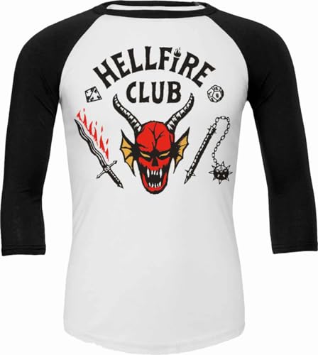 T-Shirt Heroes Inc. M328 anti-déformation Noir et Blanc XS Mixte confortable