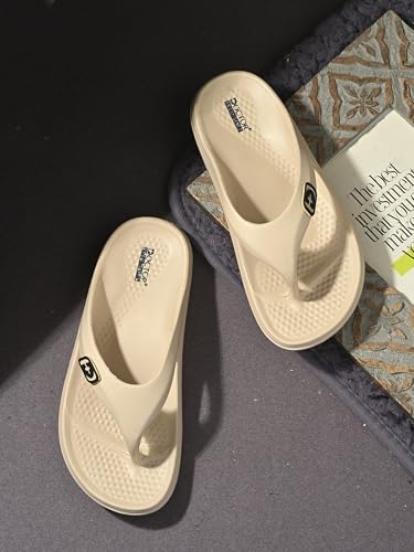 Image of Flip Flops for Women | Lightweight Thong Slippers with Soft EVA Sole | Anti-Slip Everyday Wear Sandals for Home & Outdoor