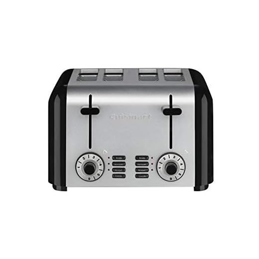 Cuisinart CPT-340 Compact Stainless 4-Slice Toaster, Brushed Stainless