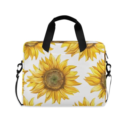 Maletín para laptop ALAZA estampado girasol 13-15.6" miniatura 1