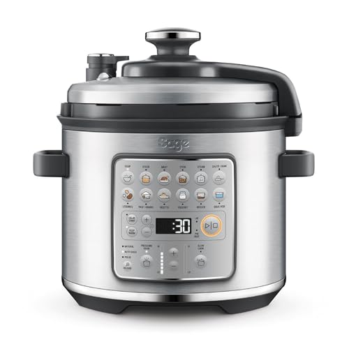 Sage Fast Slow Pro Pressure and Slow Cooker Brushed Stainless Steel | Pressure and Slow Cooker Steamer 11 Settings 6L Capacity Hands-Free Steam Release Triple Safety Lid product thumbnail 10