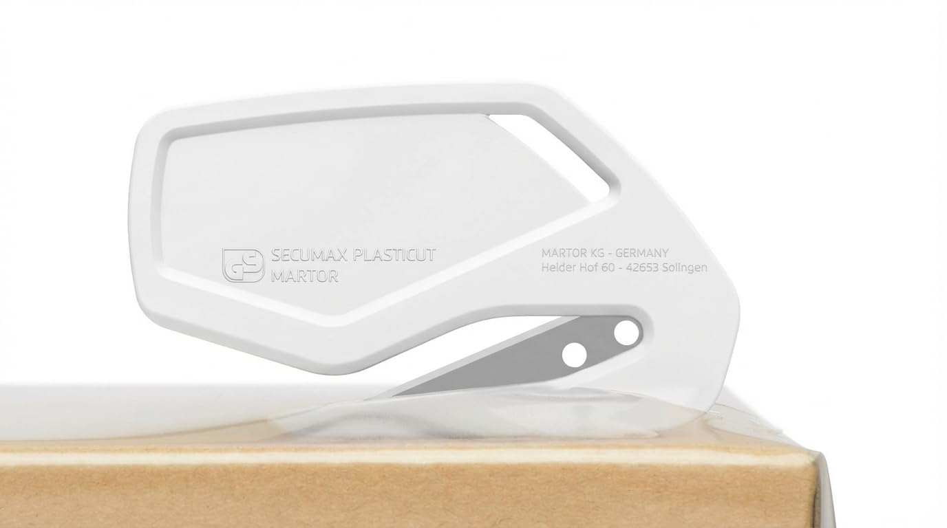 MARTOR 10x SECUMAX PLASTICUT Nóż Bezpieczeństwa, Szeroki, TiN, Inox