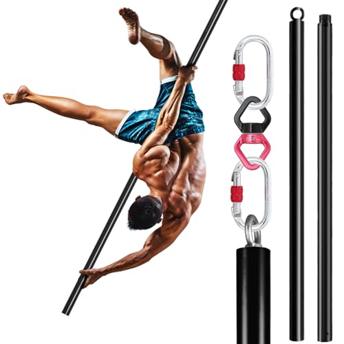 PRIORMAN Flying Pole 2M Aerial Dancing Pole Equipment Flying Pole
