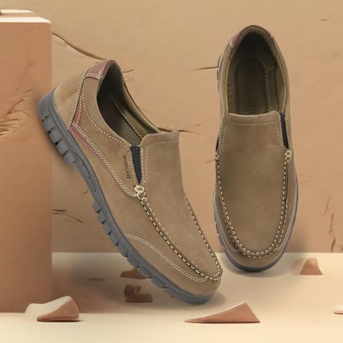 Image of Woodland Men's Leather Casual Shoes