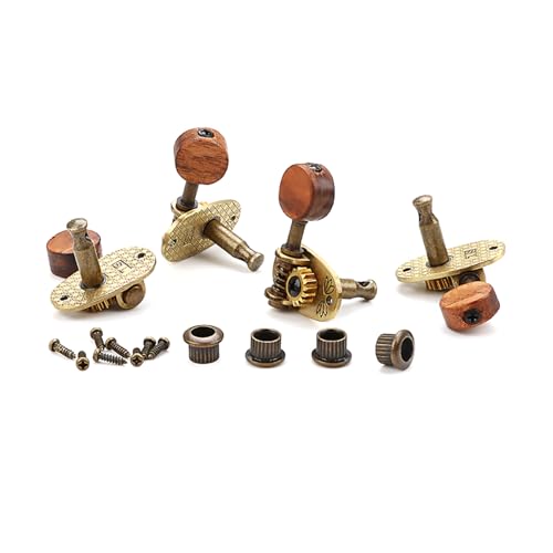Chevilles d’accordage pour guitare classique Plaqué bronze Mécanique Touches d’accordage à trou unique pour guitare classique et 2R Parfait pour les salles de pratique personnelles - Les Beatles, Paul McCartney, John Lennon, RIngo Starr, George Harrison Chevilles d'accordage pour guitare classique Plaqué bronze Mécanique Touches d'accordage à trou unique pour guitare classique et 2R Parfait pour les salles de pratique personnelles