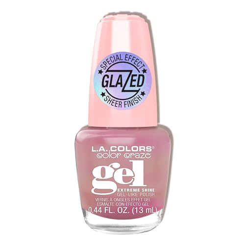Image of L.A. COLORS Gel Glazed Nail Polish, Eternal Glow CNL693W