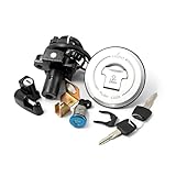 Llave Contacto Moto Para CB600F Para Hornet 599 1998 1999 2000 2001 2002 Interruptor De Encendido De Motocicleta Tapa De Gasolina Juego De Bloqueo De Llave