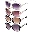 Gradient Brown+champagne+bright Black+clear Purple