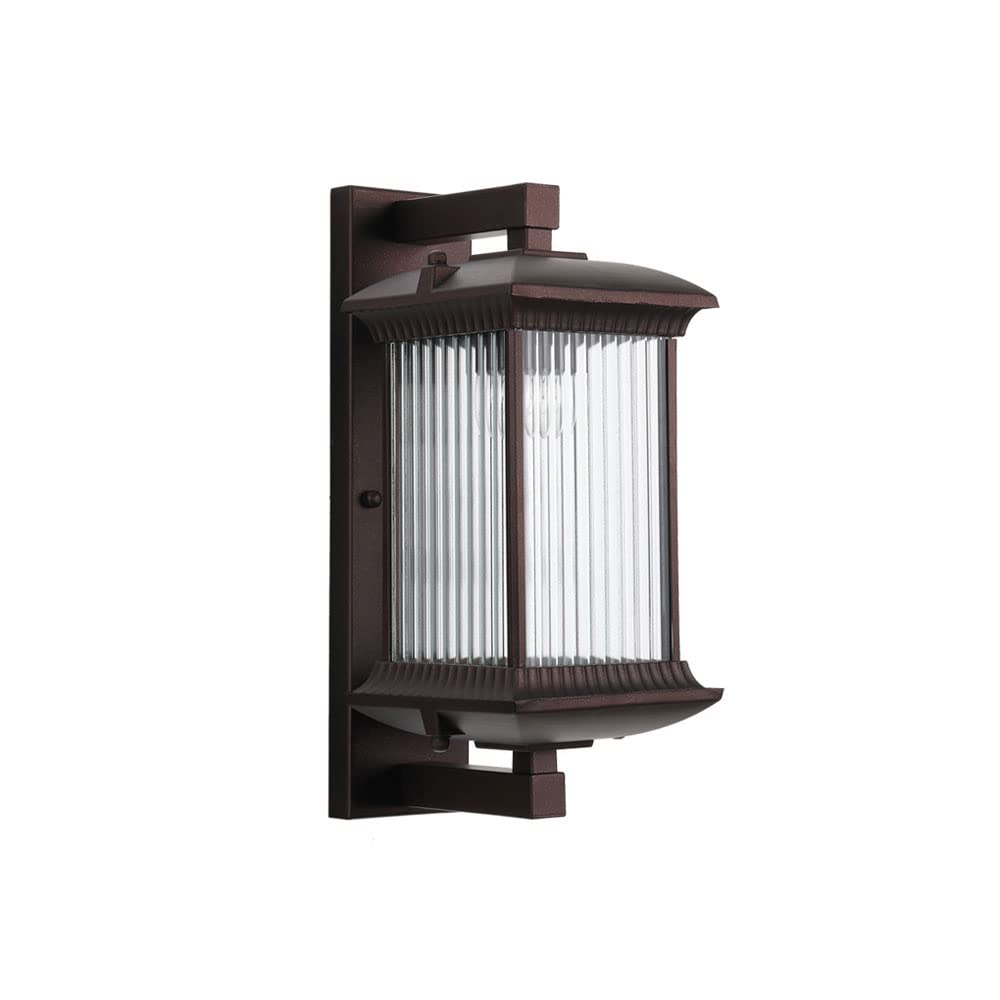 OZBMA E27 Outdoor Wall Lights Aluminum Modern Sconce Retro Ip54 Waterproof Lamp Exterior Sconces Square Sentryway Villa Courtyard Porch Lantern