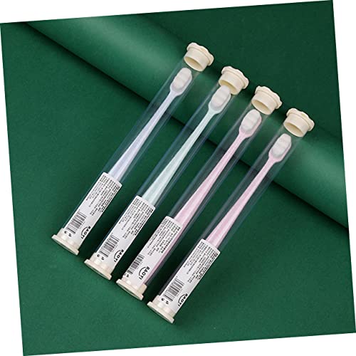 LOORGVEL 6 Stück Erwachsenen Zahnbürsten mit Extra Weichen Borsten Ergonomisches Design für Sanfte Zahnfleischpflege Gründliche Reinigung Frei von Zahnschmelzschädigung Umweltfreundlich – Bild 7