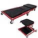 HENGMEI Chariot de Visite Mécanicien Pliable Planche de Travail Montage Voitures avec 6 Roues 360°