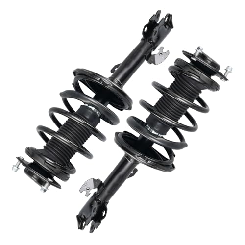 Image of PHILTOP Front Complete Struts Assembly with Coil Spring For 2001-2007 Toyota Highlander 2007-2009 Lexus RX350 2004-2006 Lexus RX330 4331660L /4331660R-Quick Loaded Suspension | Replace OE 4331660L,4331660R,for 2004-2005 Highlander,2006-2007 Highlander 2.4L /3.3L,Pre-assembled for quick install