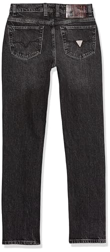GUESS Jeans Eco Stretch 5 Bolsos Ajuste Solto para Meninos, Rebels, 10 Anos