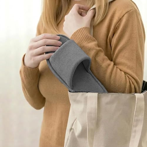 Image of Women's Open Toe House Slippers - Breathable Waffle Fabric, Memory Foam Cushioning, Slip-On Summer Indoor Slippers, Non-Slip TPR Sole, Easy Care