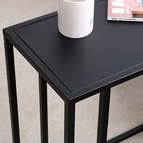 WANWEN Wohnzimmer Schmiedeeisen Goldener Beistelltisch Kreativer Ecktisch Moderner Kleiner Couchtisch aus Metall Abnehmbarer Sofa-Beistelltisch Computertisch (Color : A) Little Surprise – Bild 6
