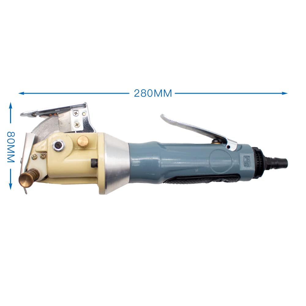 Toplionace Cortadora Neumática de Tela, 4000rpm, Diámetro 70mm, BM-YG9