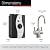 InSinkErator HOT250 Instant Hot and Cold Water Dispenser System, 2-Handle Drinking Water Faucet in Satin Nickel with 2/3-Gallon, Filter-Compatible, Stainless Steel Tank, HC250SN-SS