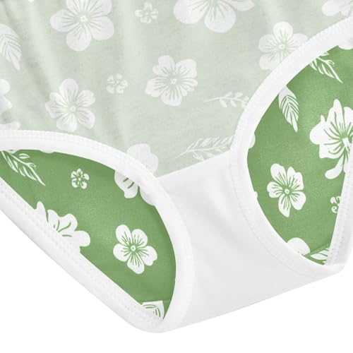 Flowers Floral Green Toddler Girls's Underwear 2T 2302880 5