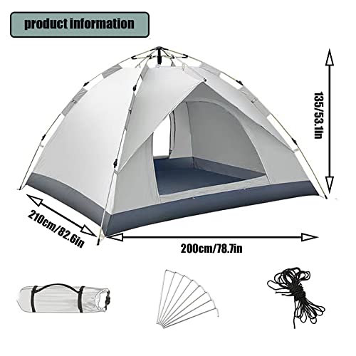 Carpa impermeable para camping de poliéster tamaño 3 miniatura 6